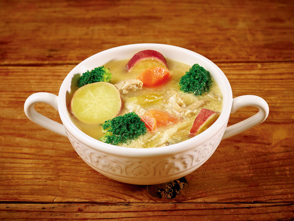 さつまいもと 具だくさん野菜の豆乳スープのレシピ さつまいも 豆乳で 栄養満点 美腸効果 おいも美腸研究所