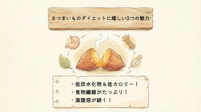 さつまいもの炭水化物量は多い？少ない？さつまいもに含まれる炭水化物量（32g／100gあたり）を他の食品と比較