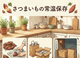 さつまいもの常温保存